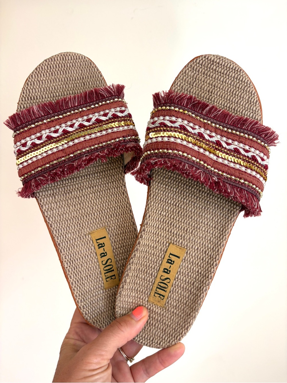 La-a SOLE | Women’s | Slide Sandals | US 9-10
